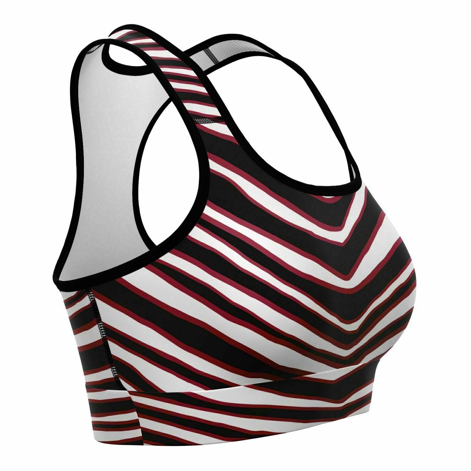 Arizona Zebra Stripe Sports Bra