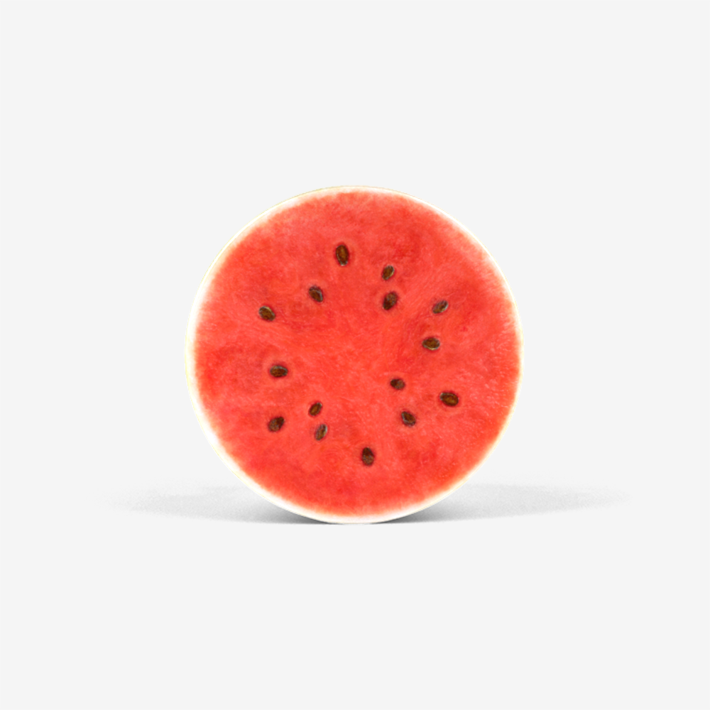 Juicy Sweet Red Green Watermelon Summer Time Slice Popsocket Front