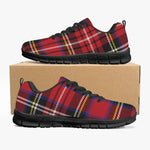 Punk Rock Plaid Sneakers