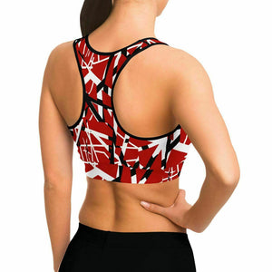 80s Distortion Sports Bra