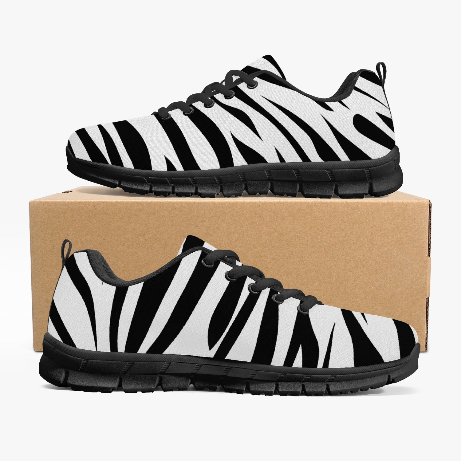 Unisex Back White Eye Of Bengal Tiger Running Shoes Sneakers
