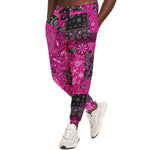 Pink Paisley Patchwork Joggers