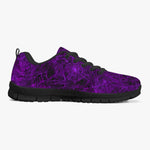Purple Spider Web Sneakers