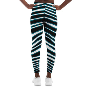 Jacksonsville Zebra Stripe Leggings