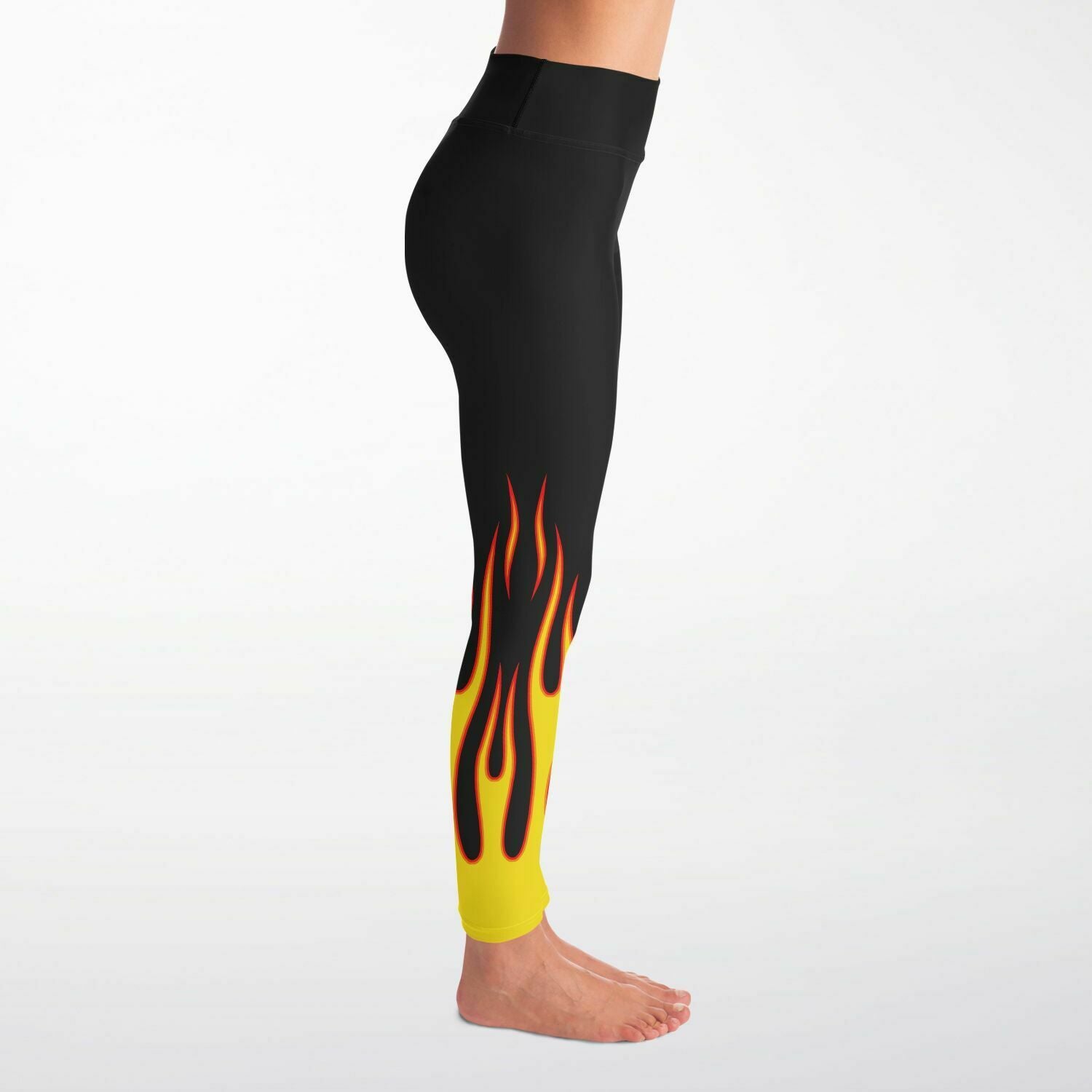 Classic Fire Flames Leggings