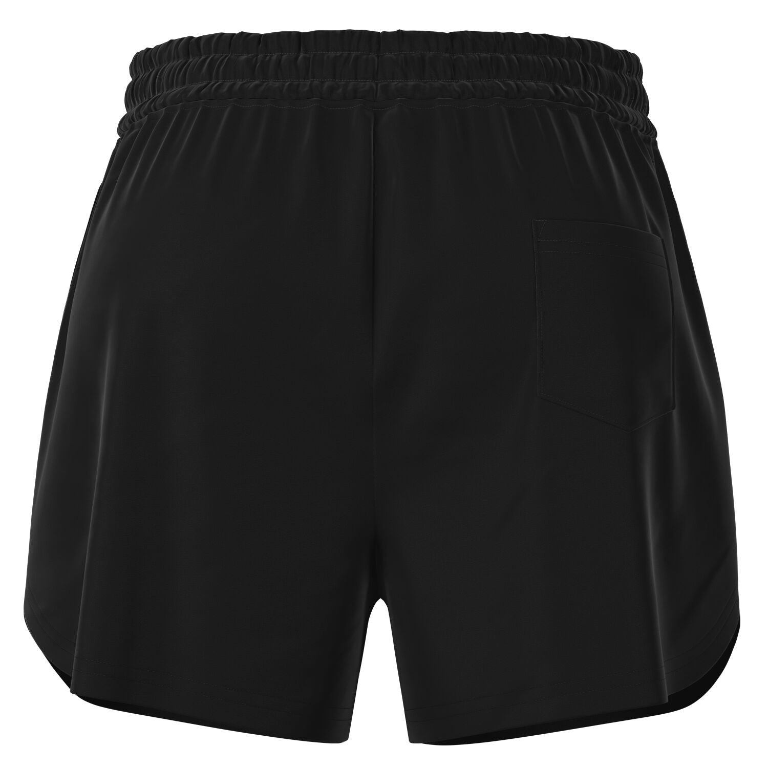 All Black ID Running Shorts