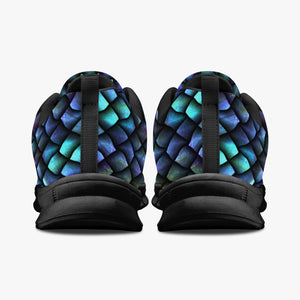 Women's Mother Of Dragons Full Scales Gym Running Sneakers Back View