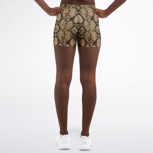 Desert Sand Snakeskin Shorts