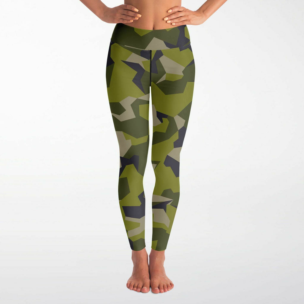 M90 Green Modern Warfare Camo Leggings