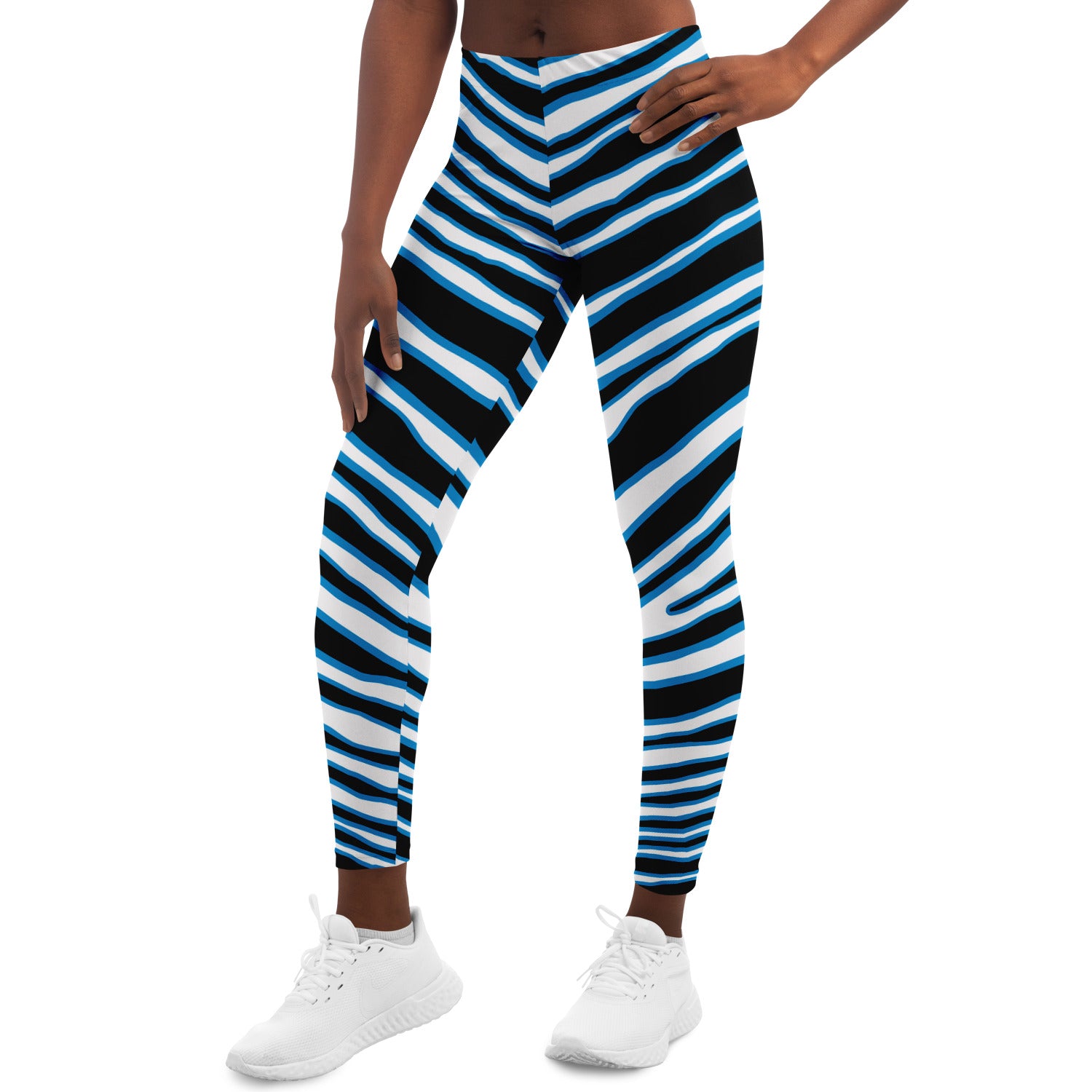 Carolina Zebra Stripe Leggings