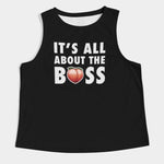 All About The Bass Sleeveless Crop Top