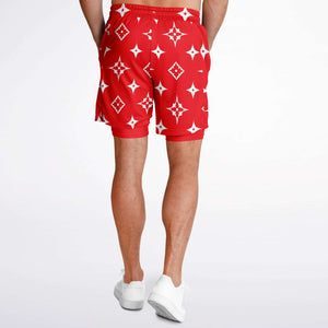 lv print shorts