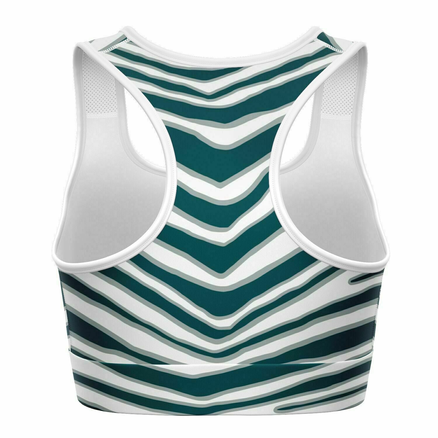 Philadelphia Zebra Stripe Sports Bra