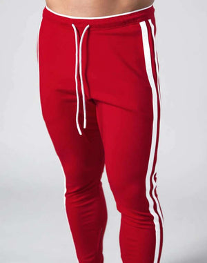 Classic Red Athletic Joggers