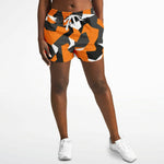 M90 Orange Modern Warfare Camo Running Shorts