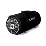 Iron Discipline All Black Gym Duffel Travel Bag Medallion Logo Large