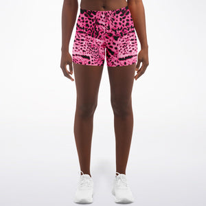 Big Cat Pink Cheetah Shorts