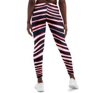 Houston Zebra Stripe Leggings