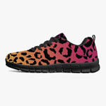 Red Yellow Leopard Sneakers