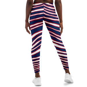 New York Zebra Stripe Leggings