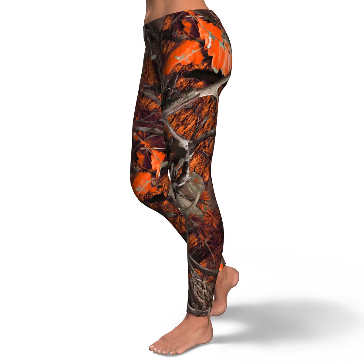 Blue And Orange Camo Leggings Sexy Camouflage Push Up Yoga Pants Aesthetic  Stretch Leggins Women Graphic Gym Sport Legging - AliExpress