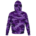 All Purple Camo Hoodie