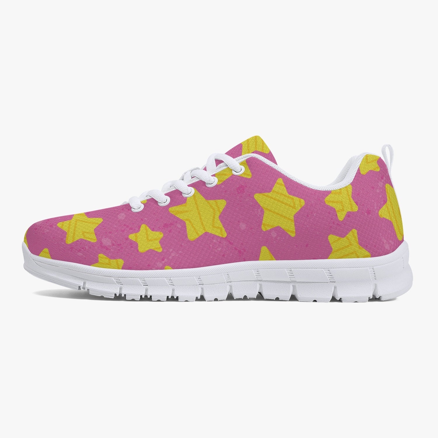 Pink Star Power Sneakers