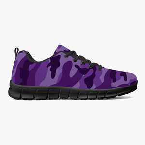 All Purple Pink Camo Sneakers