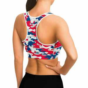 Urban Jungle RWB USA Camo Sports Bra