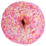 Pink Rainbow Sprinkles Donut Beach Blanket