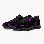 Women's Black Purple Wicked Storm Gym Sneakers Overview