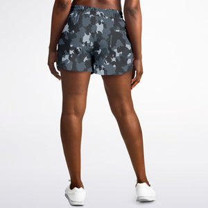 Winter Soldier Camo Running Shorts