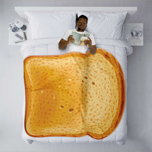 Toast Slice Winter Blanket