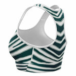 Philadelphia Zebra Stripe Sports Bra