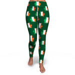 Women's St. Patrick's Day Luck of The Irish High-waisted Yoga Leggings Front