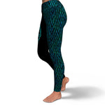 Women's Green Mother Of Dragons High-waisted Yoga Leggings