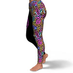 Women's Wild Zoo Animals Print High-waisted Leggings