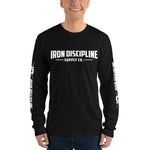 Iron Discipline Classic Horizontal Unisex Long Sleeve Fitness TShirt