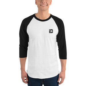 Iron Discipline Unisex Black White WOD Sleeve Raglan Shirt