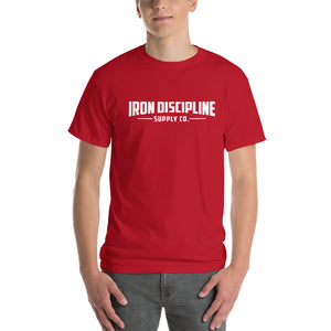 Iron Discipline Classic Unisex Short-Sleeve Fitness WOD T-Shirt Red