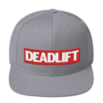 Unisex Deadlift Super Hero Powerlifting Snapback WOD Fitness Silver Hat