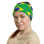 Flag of Brazil Country Pride National Heritage Multifunctional Headband