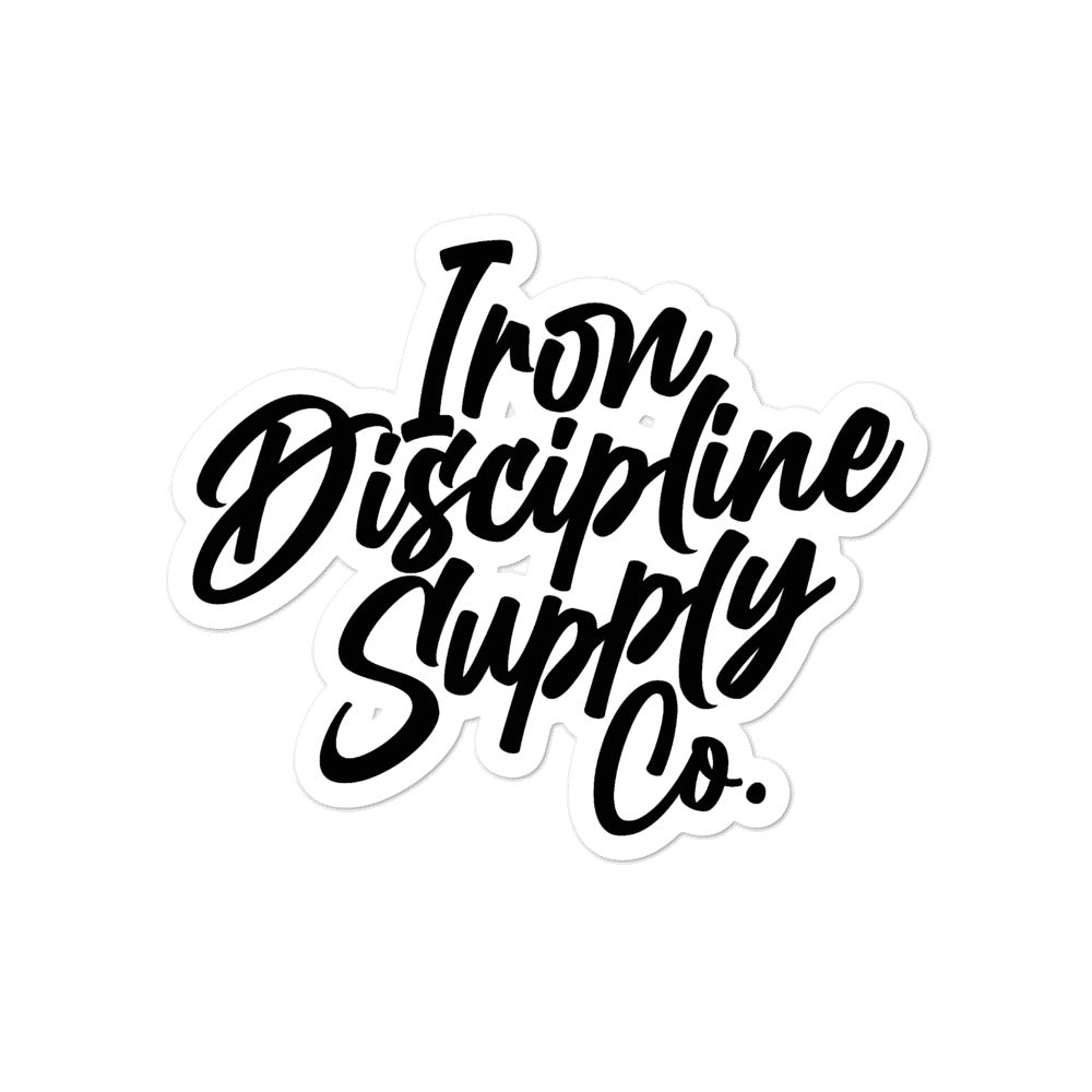 Discipline Text Effect and Logo Design Word