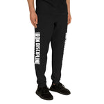 Iron Discipline Classic Unisex All Black Joggers Sweatpants Right Side Front