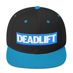 Unisex Deadlift Super Hero Powerlifting Snapback WOD Fitness Teal Hat