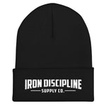 Iron Discipline Unisex Classic Logo Winter Cuffed Beanie