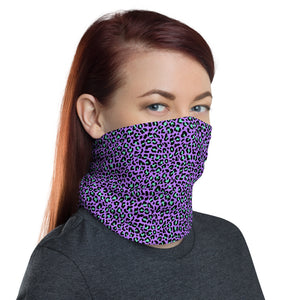Purple Leopard Headband
