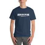 Iron Discipline Classic Unisex Short-Sleeve Fitness WOD T-Shirt Blue