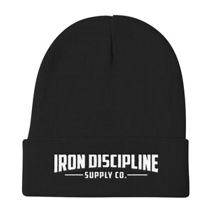 Iron Discipline Classic Unisex Knit Winter Beanie