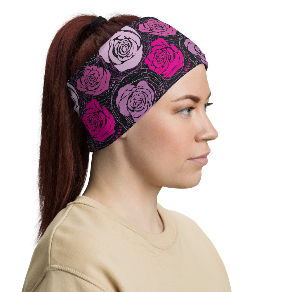 Abstract Roses Headband